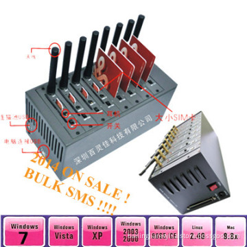 USB 8 Ports GSM/GPRS SMS Modem Pool